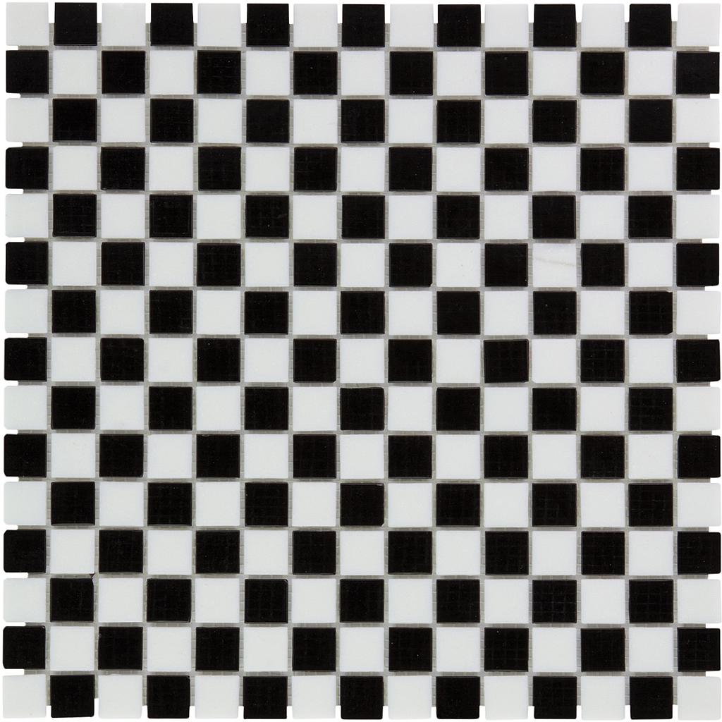 TMF AMSTERDAM (GM61) Vierkant Dambord Mix 20x20x4mm (1,04m²/10vel/doos)