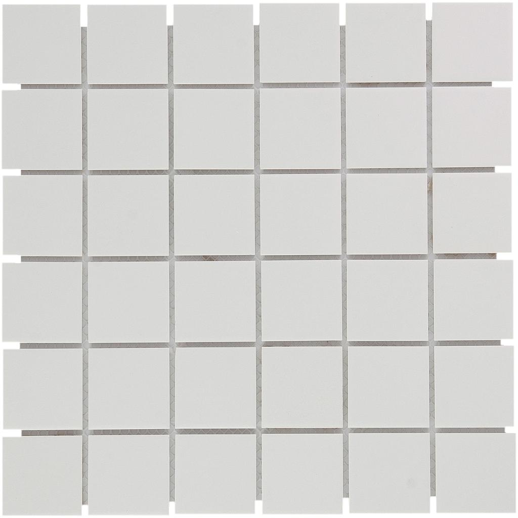 TMF LONDON (LO1010S) Vierkant Super Wit 48x48mm (0,96m²/10vel/doos)