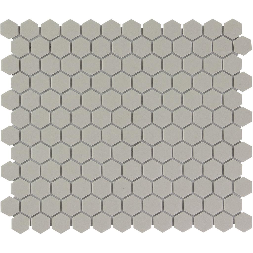 TMF LONDON (LOH2029) Hexagon Grijs 23x26mm (0,78m²/10vel/doos)