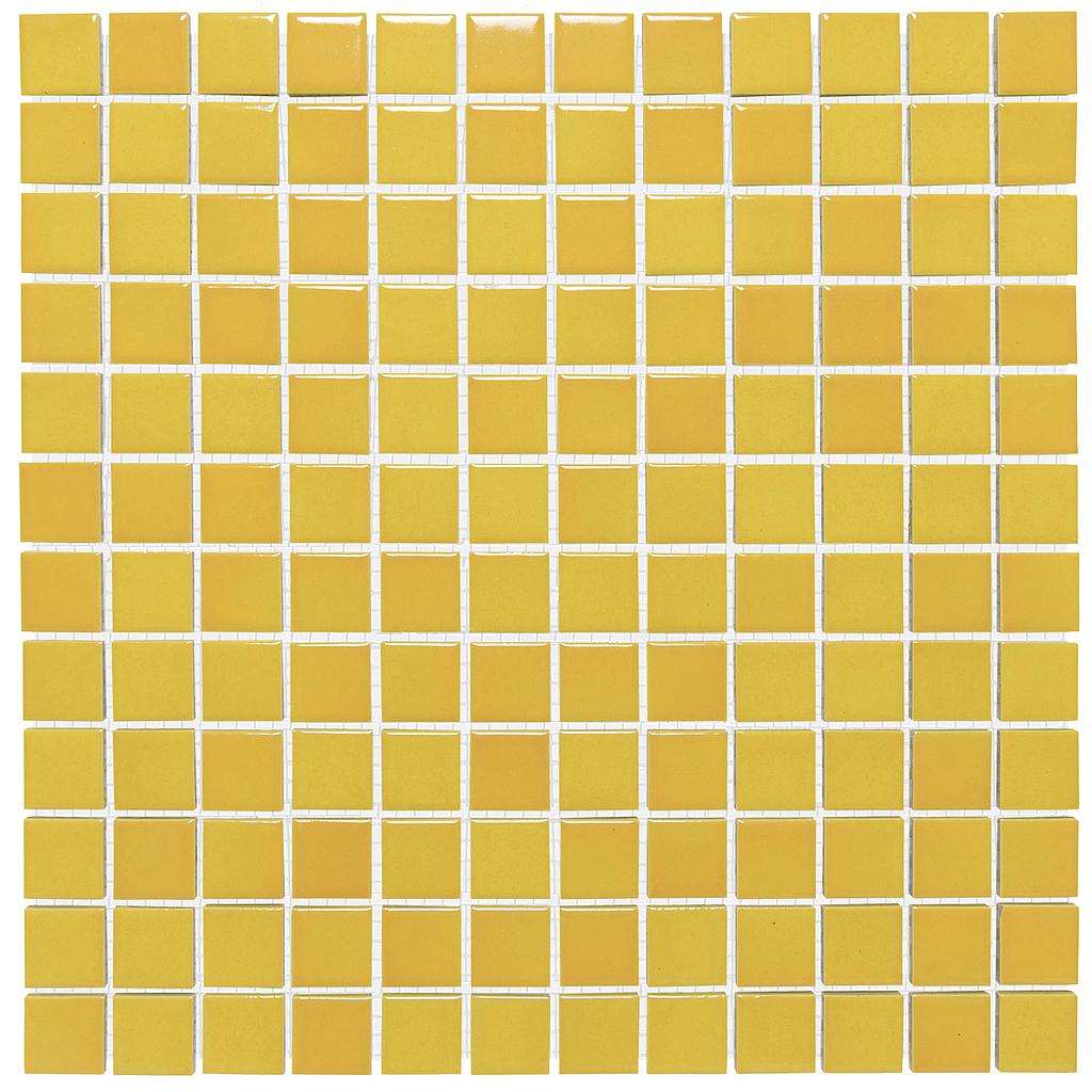 TMF BARCELONA (AF230002) Vierkant Geel gevlamd 23x23mm (0,9m²/10vel/doos)