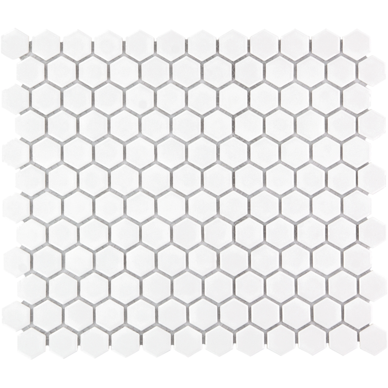TMF BARCELONA (AFH23051) Hexagon Extra Wit 23x26mm (0,78m²/10vel/doos)
