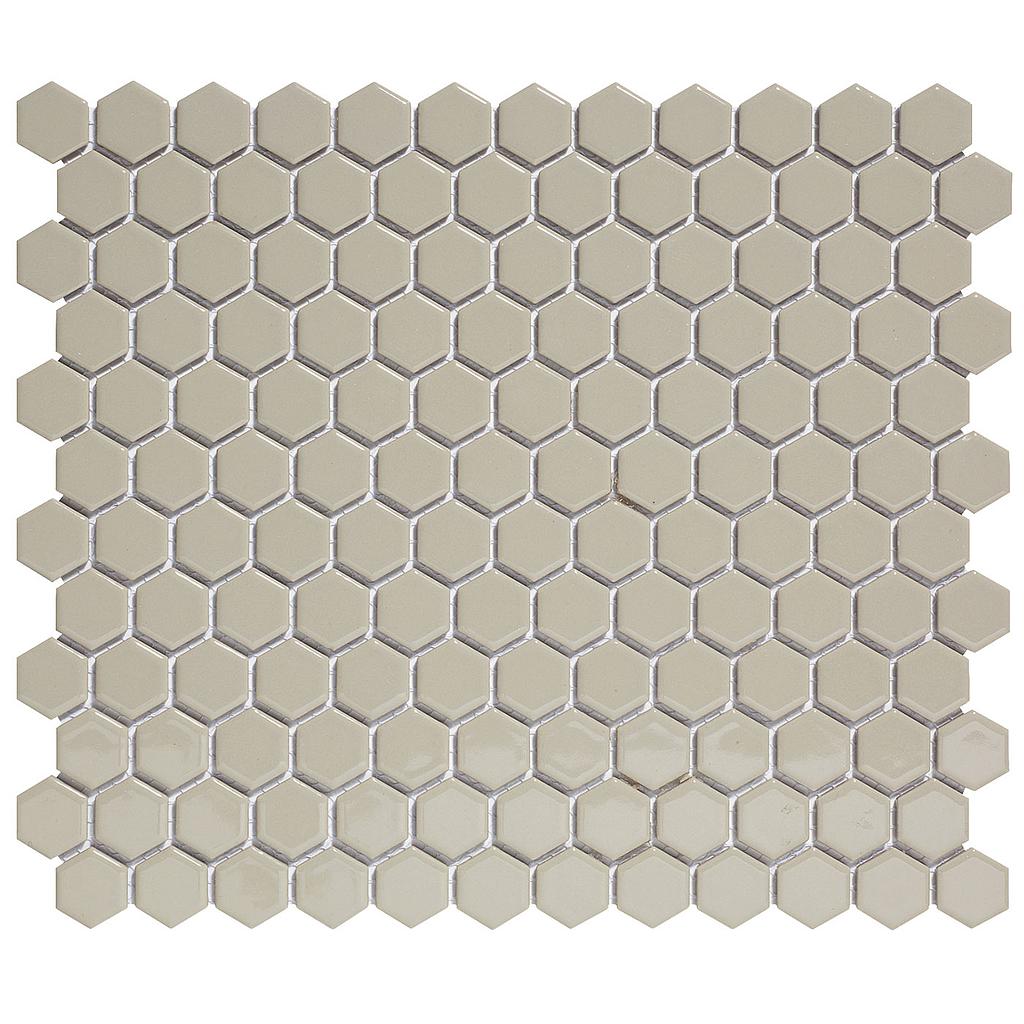 TMF BARCELONA (AFH23300) Hexagon Grijs 23x26mm (0,78m²/10vel/doos)