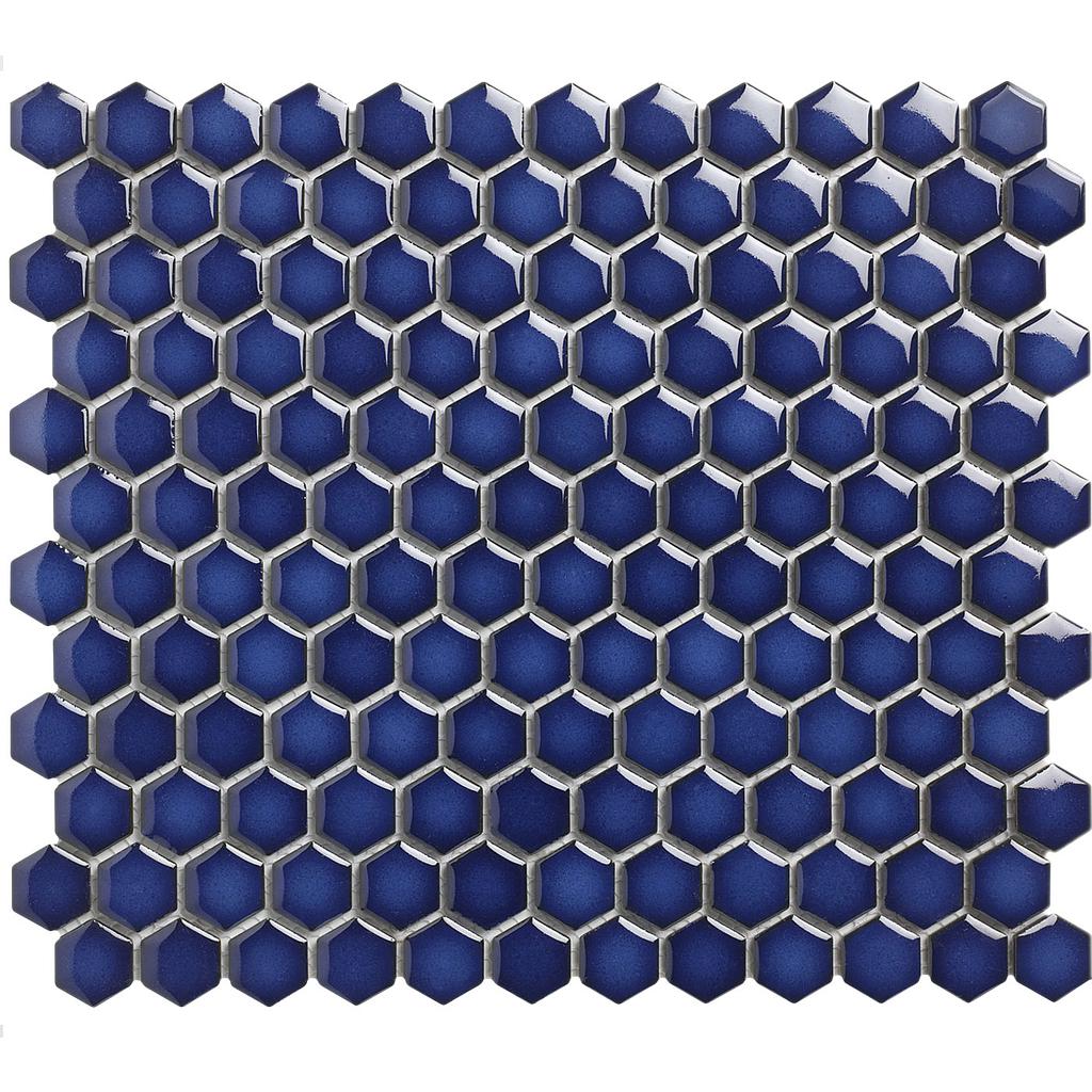 TMF BARCELONA (AFH23700) Hexagon Cobalt Blauw 23x26x5mm (0,78m²/10vel/doos)