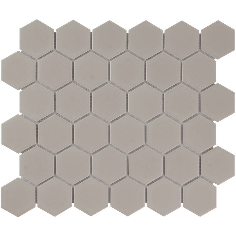 TMF BARCELONA (AMH13030) Hexagon Taupe 51x59mm (0,913m²/10vel/doos)