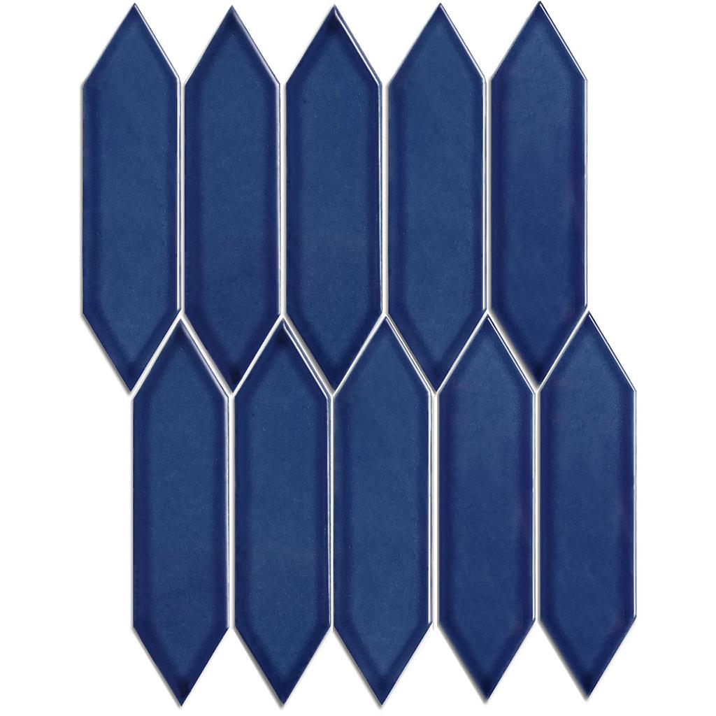 TMF PARIS (PAPIC38) Blauw Picket 48x195x6,5mm (0,81m²/10vel/doos)