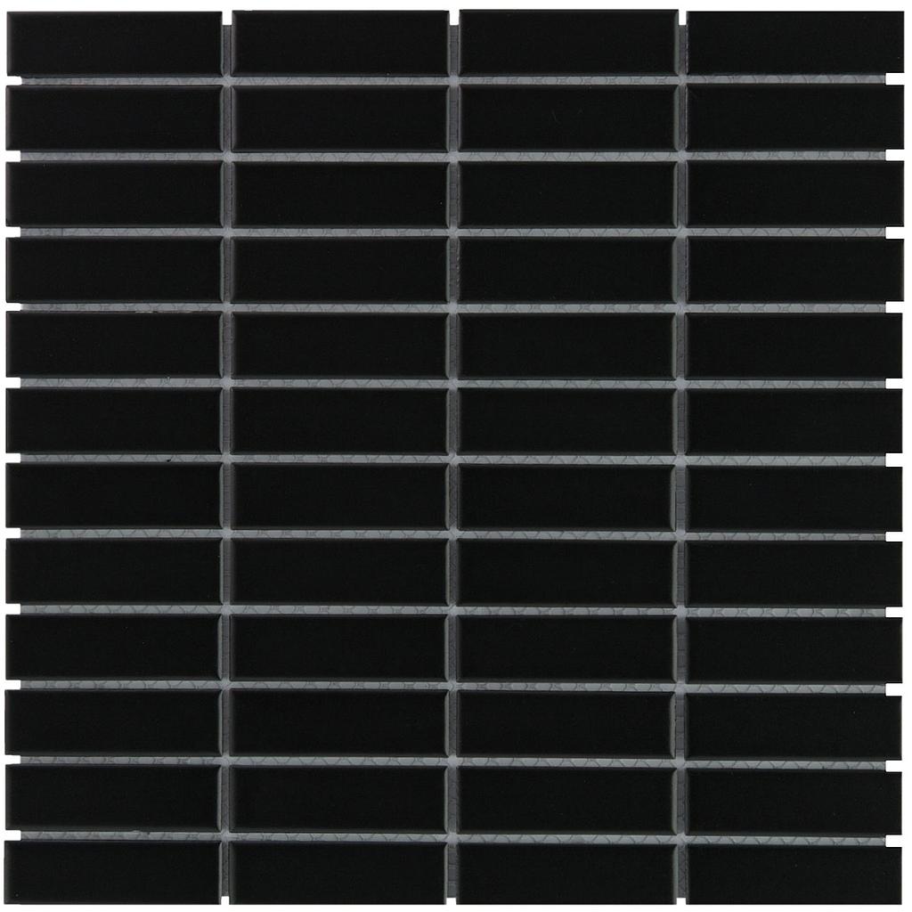 TMF PARIS (PARM925) Rechthoek Zwart 23x73mm (0,9m²/10vel/doos)