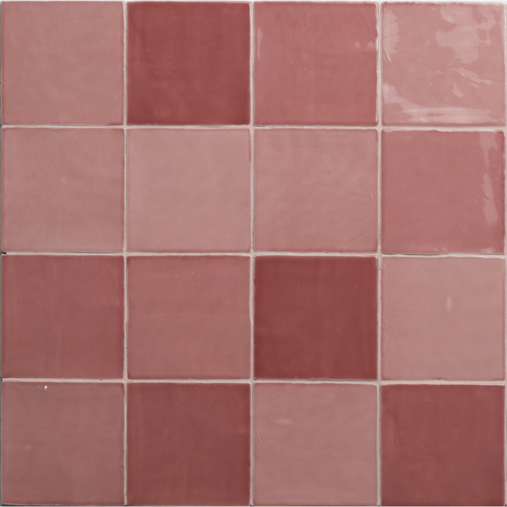 AZULEJOS NEW ZELLIGE 13x13 Blush (0,42m²/25st/doos)