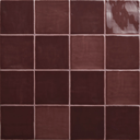 AZULEJOS NEW ZELLIGE 13x13 Burgundy (0,42m²/25st/doos)