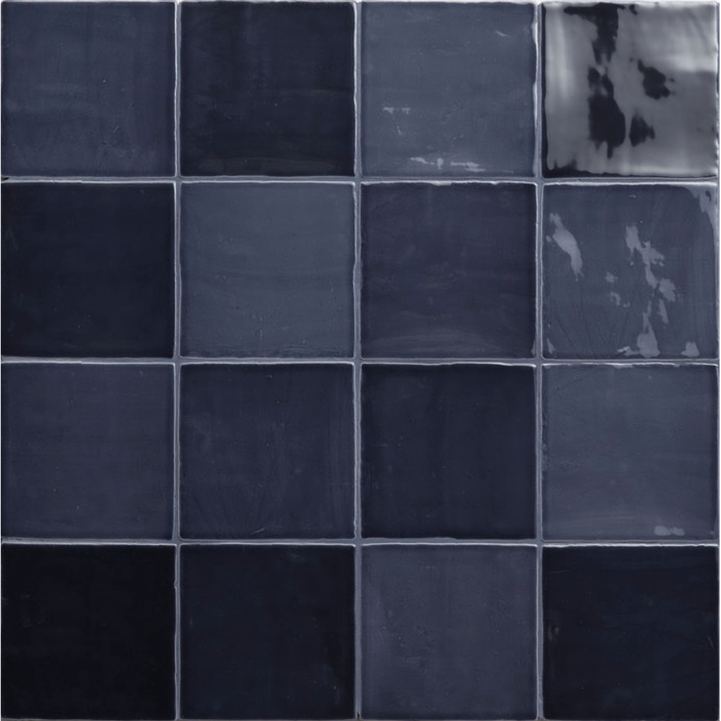 AZULEJOS NEW ZELLIGE 13x13 Navy (0,42m²/25st/doos)