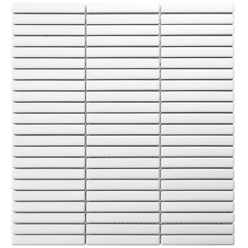 TMF SEVILLA FINGER (SEF12140) Kit-Kat Mini's Wit Mat 12x92x8mm (0,87m²/10vel/doos)