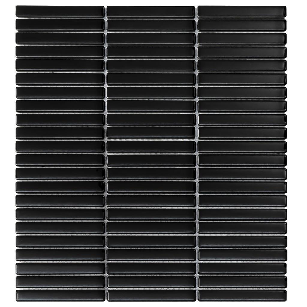 TMF SEVILLA FINGER (SEF12925) Kit-Kat Mini's Mat Zwart 12x92x8mm (0,87m²/10vel/doos)