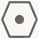 CX 29,3x29,3 Vives Pop Tile Janis Nacar (0,94m²/11st/doos)