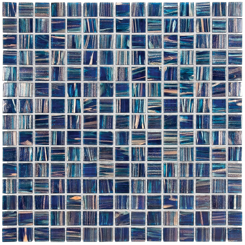 TMF AMSTERDAM (GMG668) Vierkant Donker Blauw 20x20x4mm (1,04m²/10vel/doos)