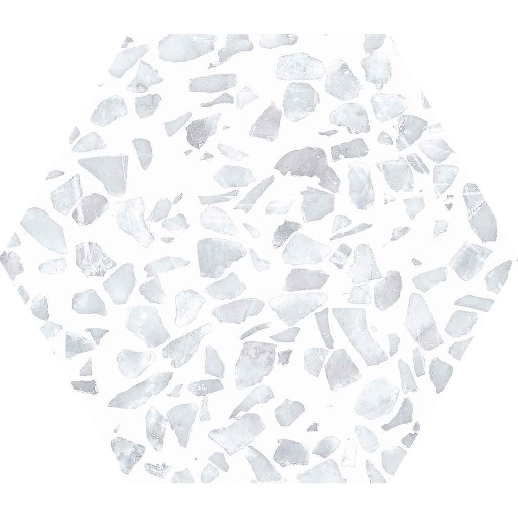 CX 23,2x26,7 Heritage Hexagon Riazza Grey (0,75m²/16st/doos)