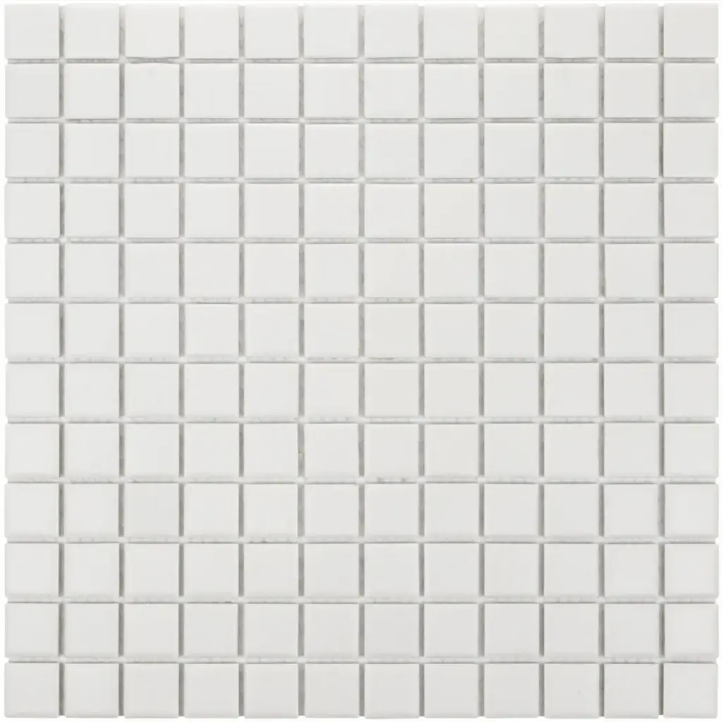 TMF LONDON (LO2310S) Vierkant Super Wit 23x23mm (0,9m²/10vel/doos)