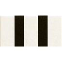 MUTINA MATTONELLE MARGHERITA 10,1x20,5 Parallel Black (0,67m²/32st/doos)