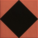 MUTINA MATTONELLE MARGHERITA 20,5x20,5 Rhombus Black (0,67m²/16st/doos)