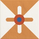 MUTINA MATTONELLE MARGHERITA 20,5x20,5 Spring Terracotta (0,67m²/16st/doos)