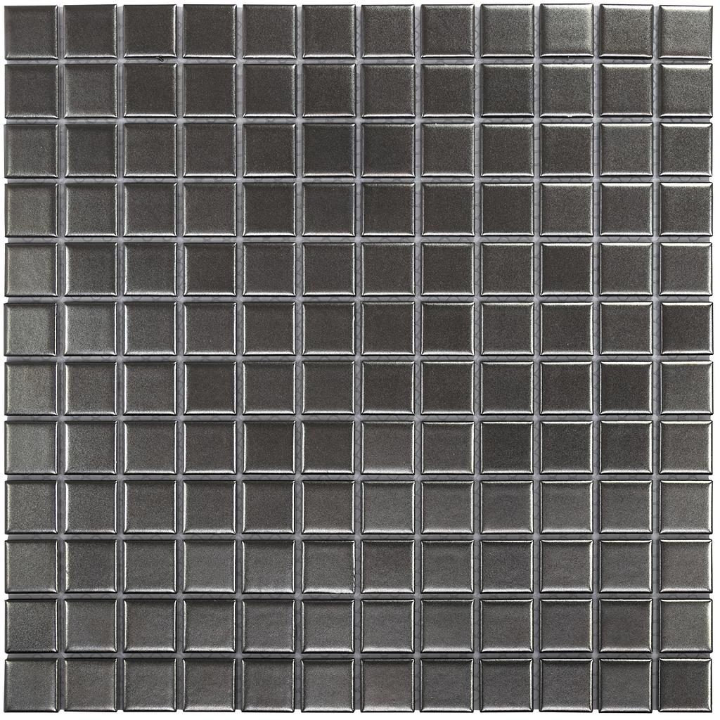 TMF BARCELONA (AM23SR) Silver Matt Metalic Square 23x23mm (0,9m²/10vel/ds) (prijs per vel)