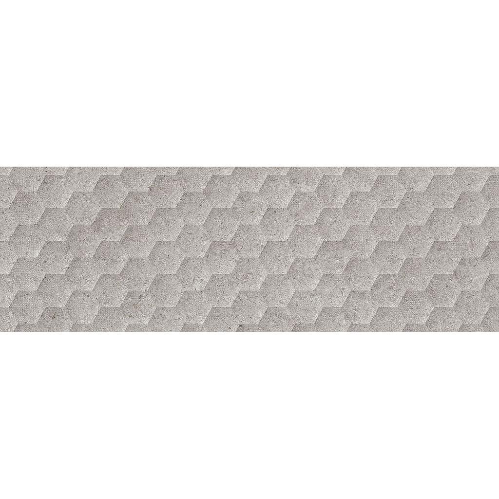 LIVING BERA&BEREN 30x90 DUCTILE RELIEFS SIX Dark Grey (1,07m²/4st/doos)