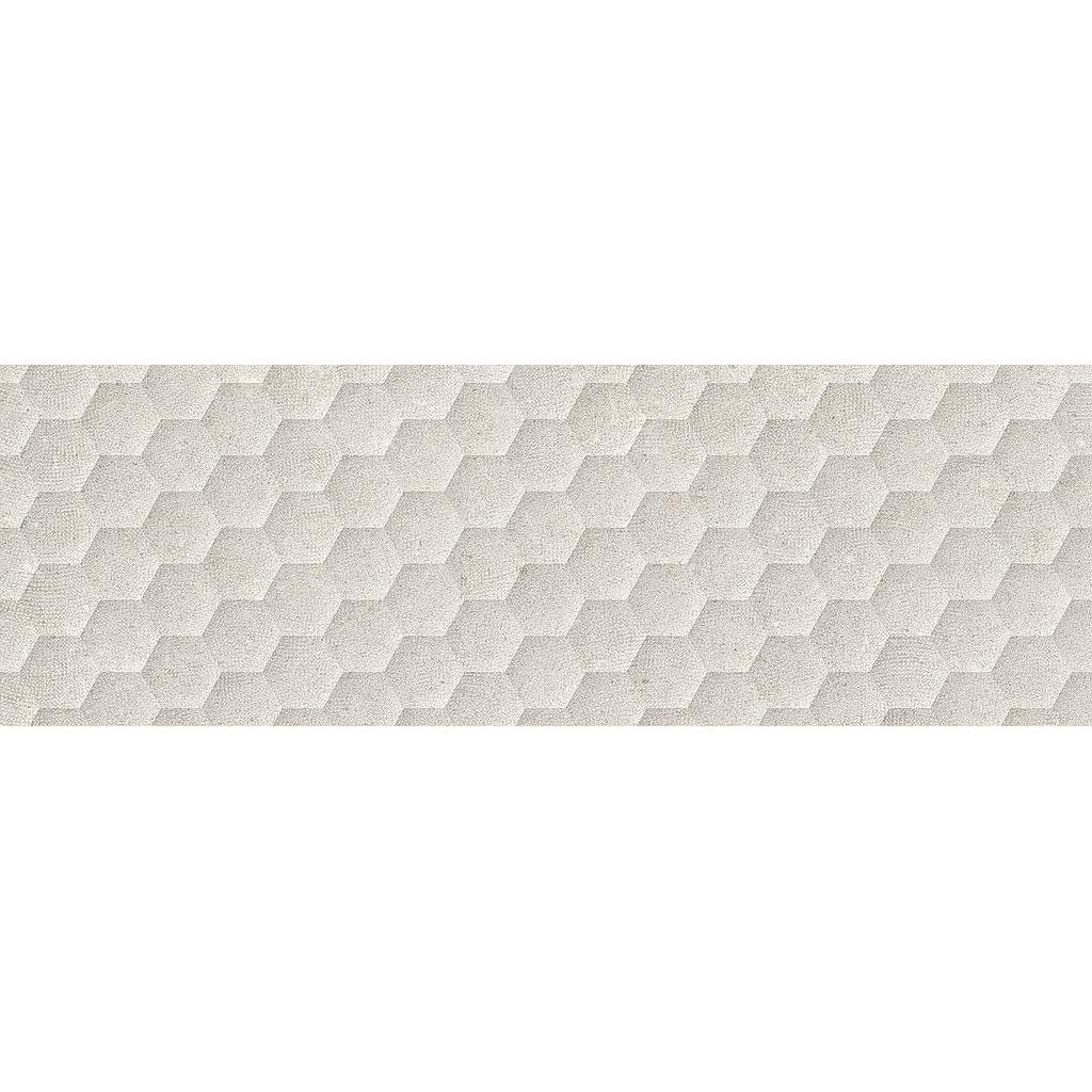 LIVING BERA&BEREN 30x90 DUCTILE RELIEFS SIX Beren Light Grey (1,07m²/4st/doos)