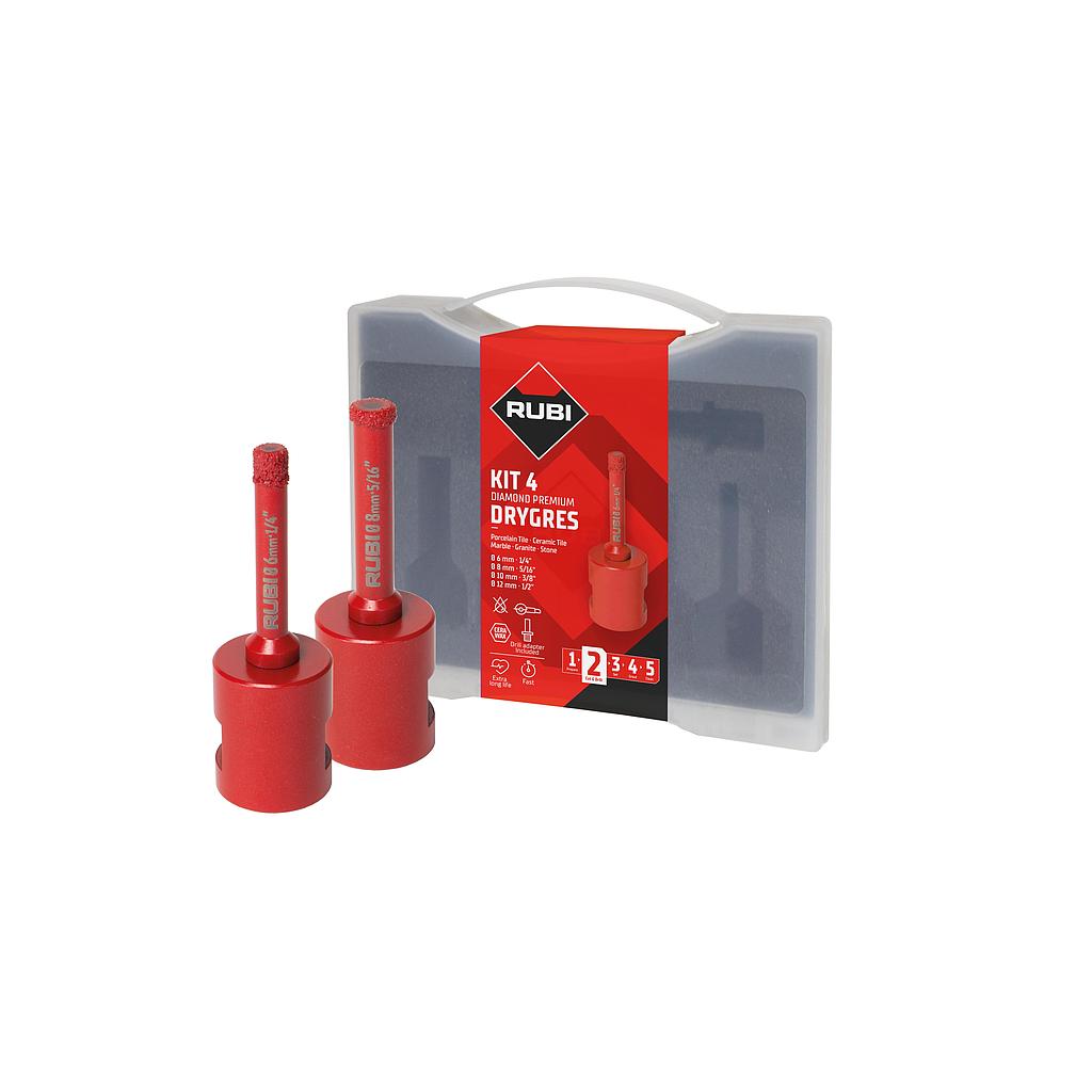 RUBI KIT DRYGRES Premium Mini Diamantboren