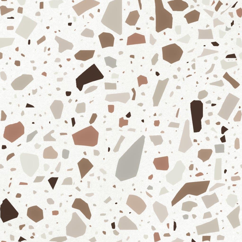 CX 18,6x18,6 Quintessenza Confetti Bianco Cotto (0,45m²/13st/doos)