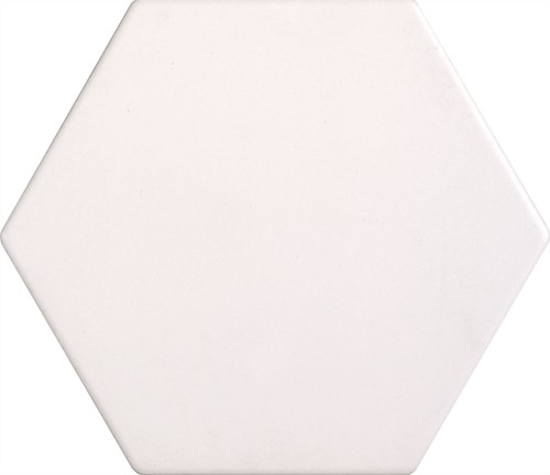 [TE6400-[T165]] CX 15x17,1 Tonalite Examatt Esagona Bianco (0,5m²/25st/doos)