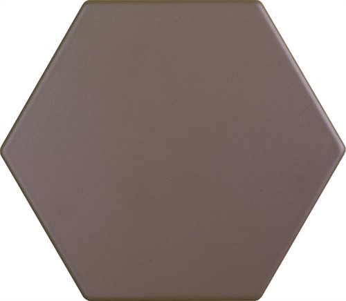 [TE6408-[T165]] CX 15x17,1 Tonalite Examatt Esagona Tabacco (0,5m²/25st/doos)