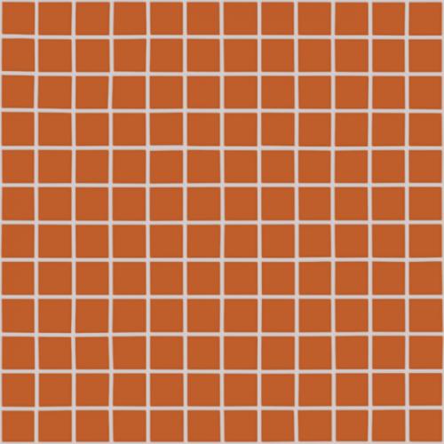 [5MA025025RE-64] CESI MATT 2,5x2,5 Paprika (1m²/11vel/ds)