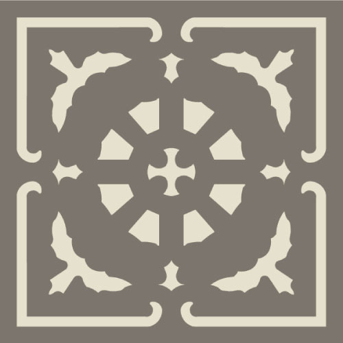 [43220] WINCKELMANS DECORS 7x7 ENC-14 (ANT/BAU) (per stuk)