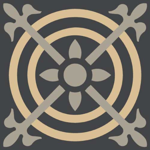 [43510] WINCKELMANS DECORS 10x10 ENC-13 (NOI/GRP/COG) (per stuk)