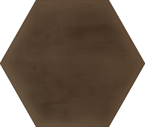 [ZV1706] CX 15x17 Vives Hexagono Figuli Brown (0,564m²/30st/doos)