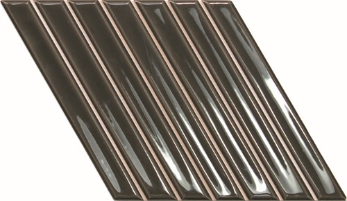 [SP0801-[T225]] CX 15x25,9 Wow Spike Bars A Ebony (0,291m²/15st/doos)