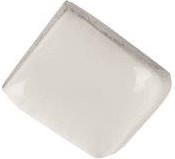 [AR2241] CX Adex  Rivièra Angulo Bullnose Trim Lido White (per stuk)