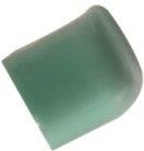 [AR2250] CX Adex  Rivièra Angulo Bullnose Trim Rimini Green (per stuk)