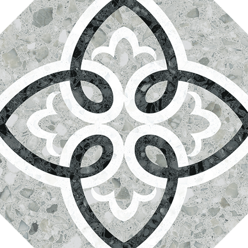 [VZ2523] CX 20x20 Vives Niza Octogono Garde Gris (0,96m²/25st/doos)