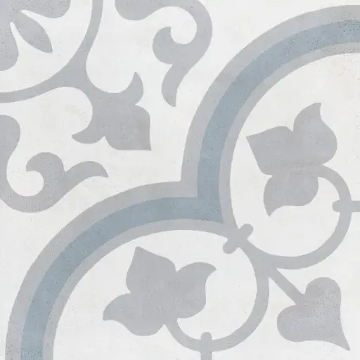 [1037269] NOHA TARIFA 22,3x22,3 Silver Ornate (0,65m²/13st/doos)