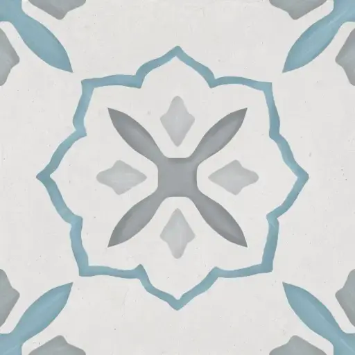 [32927] HARMONY SIROCCO 22,3x22,3 Blue Cross (0,65m²/13st/doos)