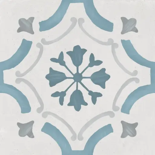 [1032926] NOHA SHARQ 22,3x22,3 Blue Ornate (0,65m²/13st/doos)