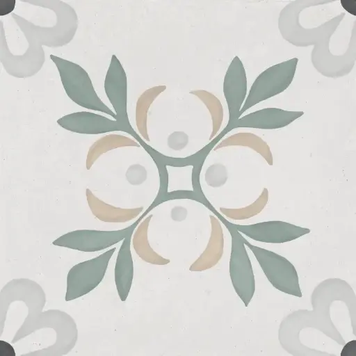 [1032924] NOHA SHARQ 22,3x22,3 Green Garden (0,65m²/13st/doos)