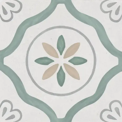 [1032928] NOHA SHARQ 22,3x22,3 Green Petels (0,65m²/13st/doos)