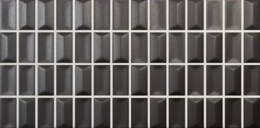 [WC1209-[T225]] CX 12,5x25 Wow 3D Bars Diamond Onix Matt (0,406m²/13st/doos)