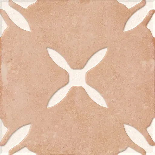 [40457] HARMONY PANGEA 22,3x22,3 Clay Flower (0,65m²/13st/doos)