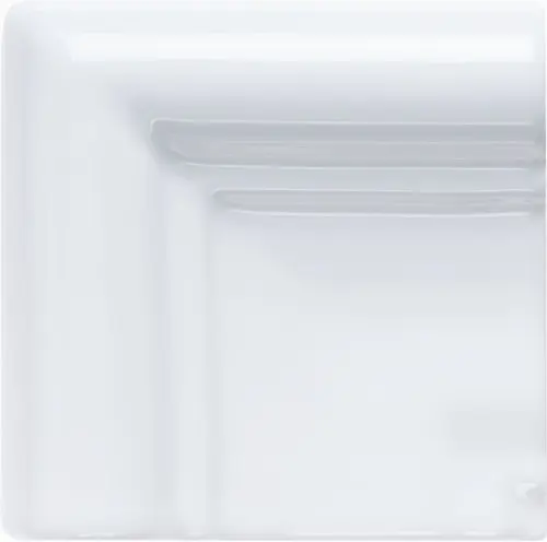 [ST3179] CX 7,5x7,5 Adex Studio Angulo Marco Cornisa Snow Cap (per stuk)