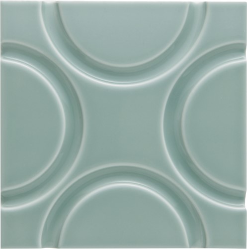[SN1865-T149]] CX 15x15 Adex Neri Liso Geo Sea Green (1,02m²/45st/doos)