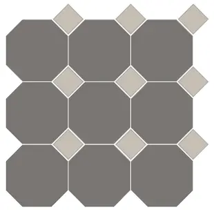[5FB100100REOT6] CESI FULL-BODY 10x10 OTTAGONO (op vel) Nickel-Alluminio (1m²/11vel/ds)