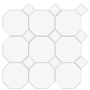 [5FB100100REOT14] CESI FULL-BODY 10x10 OTTAGONO (op vel) Fluoro-Fluoro (1m²/11vel/ds)