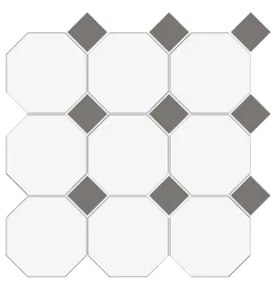 [5FB100100REOT15] CESI FULL-BODY 10x10 OTTAGONO (op vel) Fluoro-Nickel (1m²/11vel/ds)