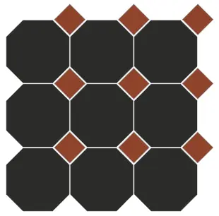 [5FB100100REOT22] CESI FULL-BODY 10x10 OTTAGONO (op vel) Carbonio-Gres (1m²/11vel/ds)
